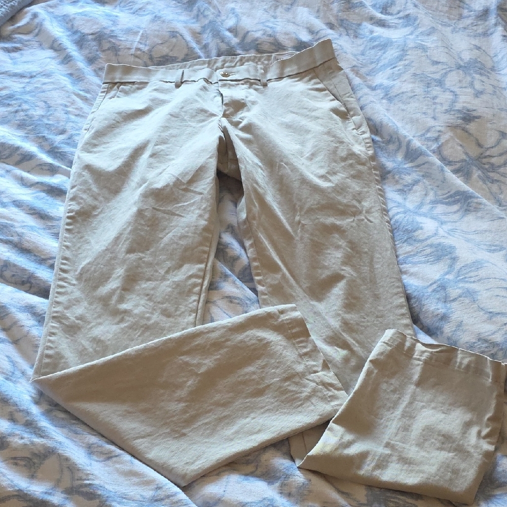 Gap Khaki Chino Pants Mens 34x34 Straight